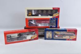 FIVE BOXED LIMITED EDITION 1:50 SCALE CORGI DIECAST TRANSPORT VEHICLES, to include four boxed Road