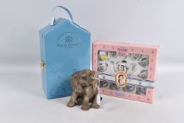 A CASED REUTTER PORZELLAN FLOWER FAIRIES TEA SET, with a boxed Schmid Disney Beauty and the Beast
