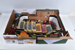THREE TRAYS OF MATCHBOX AND OTHER DIECAST MODELS, to include a quantity of normal, Super Kings and