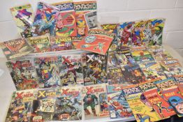 BOX OF OVER 150 X-MEN MARVEL COMICS, includes over 120 original X-Men comics ranging from nos. 23 to