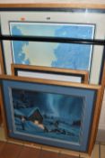 SIGNED LIMITED EDITION PRINTS BY CHARLES GAUSE AND FRED MACHETANZ, comprising Gause prints 'Lights