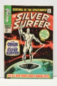 SILVER SURFER NO. 1 MARVEL COMIC, first solo Silver Surfer comic, comic only has minor wear and