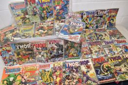 BOX OF OVER 250 THOR MARVEL COMICS, ranging from nos. 131 to 501, full list of comics available on