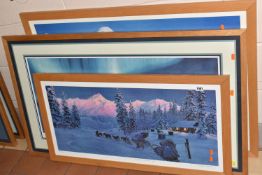 CHARLES GAUSE (AMERICA 1955) THREE SIGNED LIMITED EDITION PRINTS, comprising 'Visions of Victory'