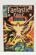 FANTASTIC FOUR NO. 53 MARVEL COMIC, second appearance of Black Panther, comic only contains minor