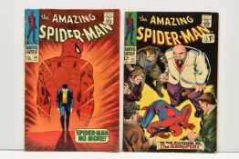 THE AMAZING SPIDER-MAN NOS. 50 & 51 MARVEL COMICS, first appearances of Kingpin, no. 51 only has
