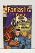 FANTASTIC FOUR NO. 45 MARVEL COMIC, first appearance of The Inhumans, comic only contains minor wear