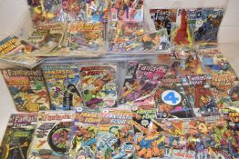 BOX OF OVER TWO HUNDRED FANTASTIC FOUR MARVEL COMICS, includes over 180 original Fantastic Four