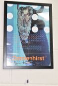DAMIAN HIRST (BRITISH 1965) A SIGNED PERIODIC TABLE POSTER, published by Booth-Clibborn, depicting a