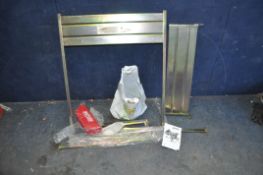 A MITOX SAW HORSE WITH CHAINSAW HOLDER (unassembled) with instructions (appears to be unused)