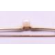 A 9 ct gold tri-coloured ring, a 9 ct gold heart shaped pendant and a 9 ct gold tie pin. Tie pin 5. - Image 6 of 13