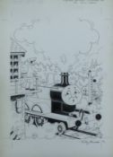 MARWOOD, TIMOTHY (1954-2009) British (AR), Thomas the Tank Engine, original artwork,