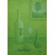 LAKE, ALAN (21st century) British (AR), "Still Life in Green", oil on canvas, signed and dated '06, - Image 1 of 2