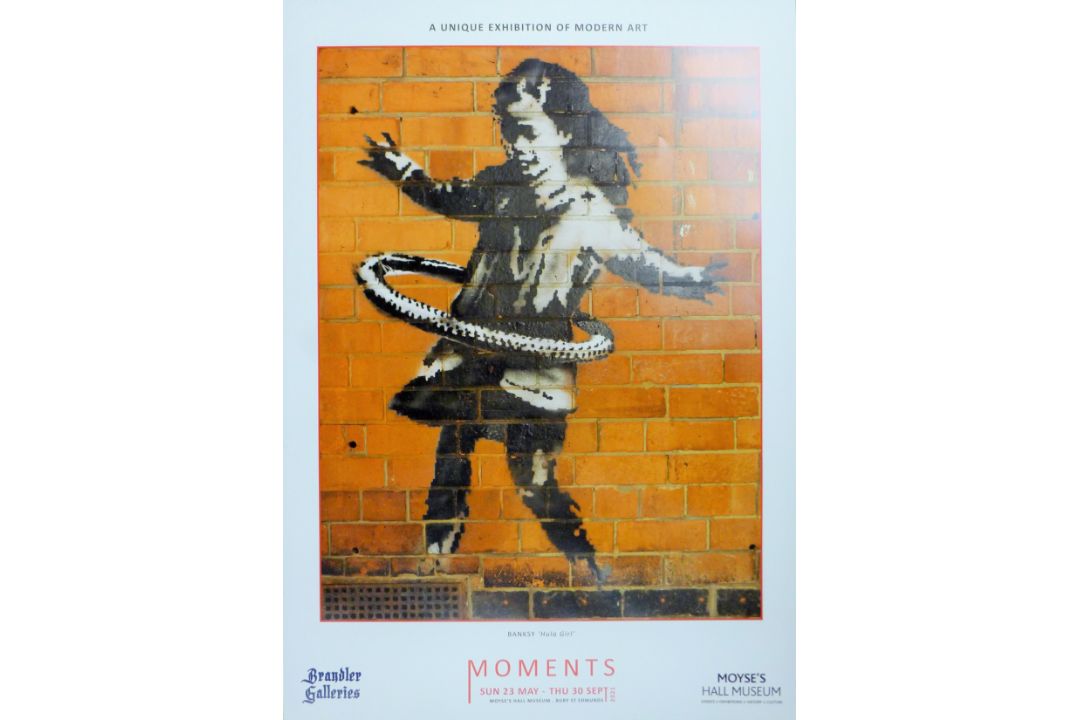 BANKSY (born 1974) British (AR), "Hula Girl",