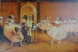 KEATING, TOM (1917-1984) British (AR), The Degas Dancing Class,