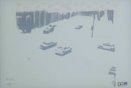 BAKER, CHARMING (born 1964) British (AR), three signed prints from the Los Angeles Series,