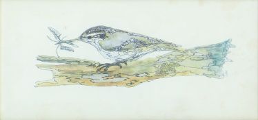 COOPER, (AR), two prints, one of a Treecreeper and the other of a Long-eared Owl,