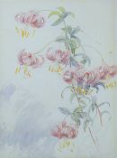 SOPER, GEORGE (1870-1942) British (AR), Lily Study, watercolour, initialled, unframed. 32 x 23.