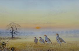 HAYMAN, PETER (born 1930) British (AR), English Partridges,