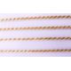 Two 9 ct gold chains. Rope twist chain 72 cm long, cable chain 70 cm long. 30.3 grammes. - Image 3 of 8