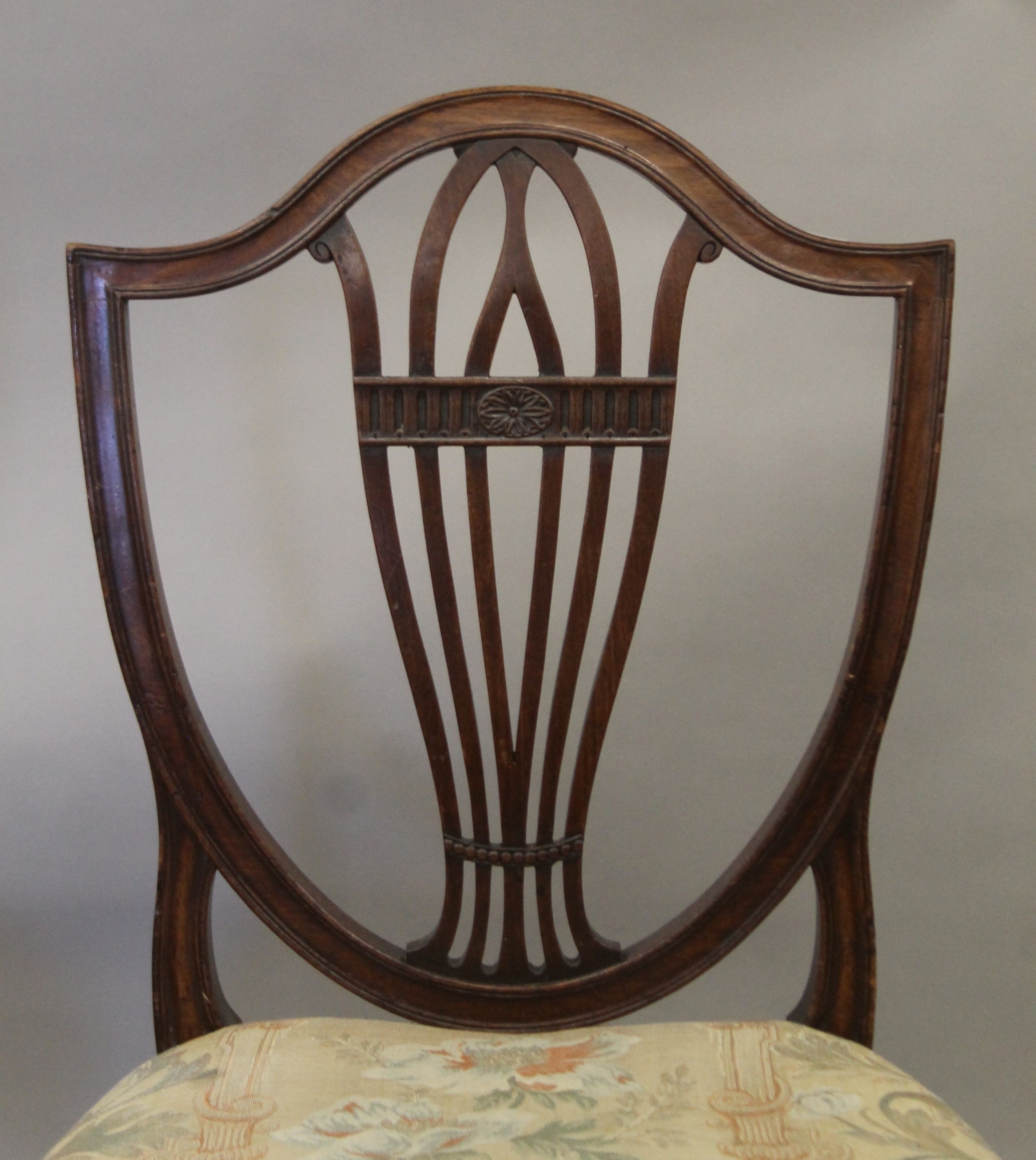 Six various 19th century mahogany dining chairs. - Image 12 of 16