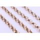 Two 9 ct gold chains. Rope twist chain 72 cm long, cable chain 70 cm long. 30.3 grammes. - Image 7 of 8