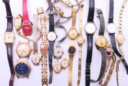 A collection of ladies wristwatches, to include Timex, Accurist,