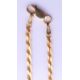 Two 9 ct gold chains. Rope twist chain 72 cm long, cable chain 70 cm long. 30.3 grammes. - Image 5 of 8