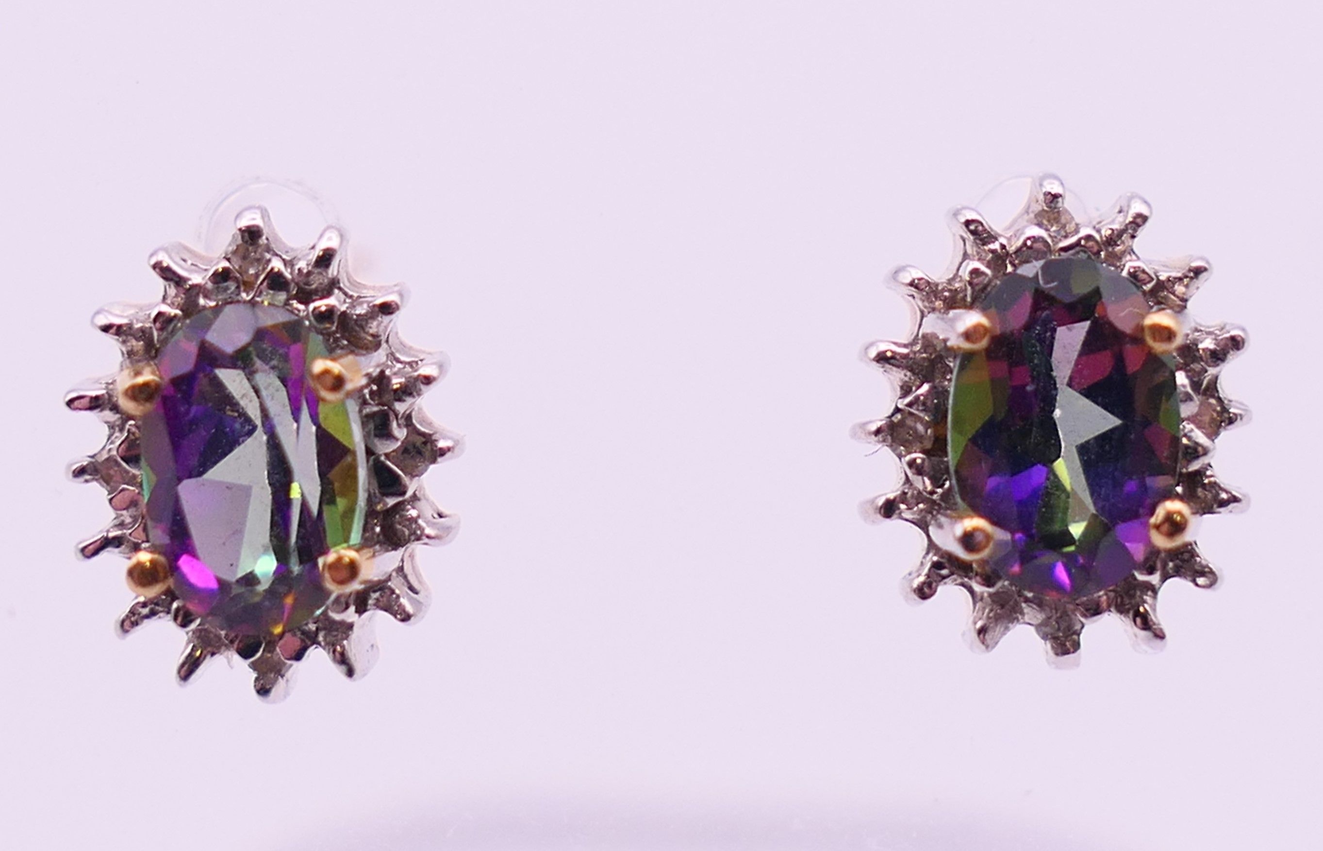 An 18 ct gold tourmaline ring and a quantity of 9 ct gold tourmaline and other stone set jewellery. - Image 12 of 13