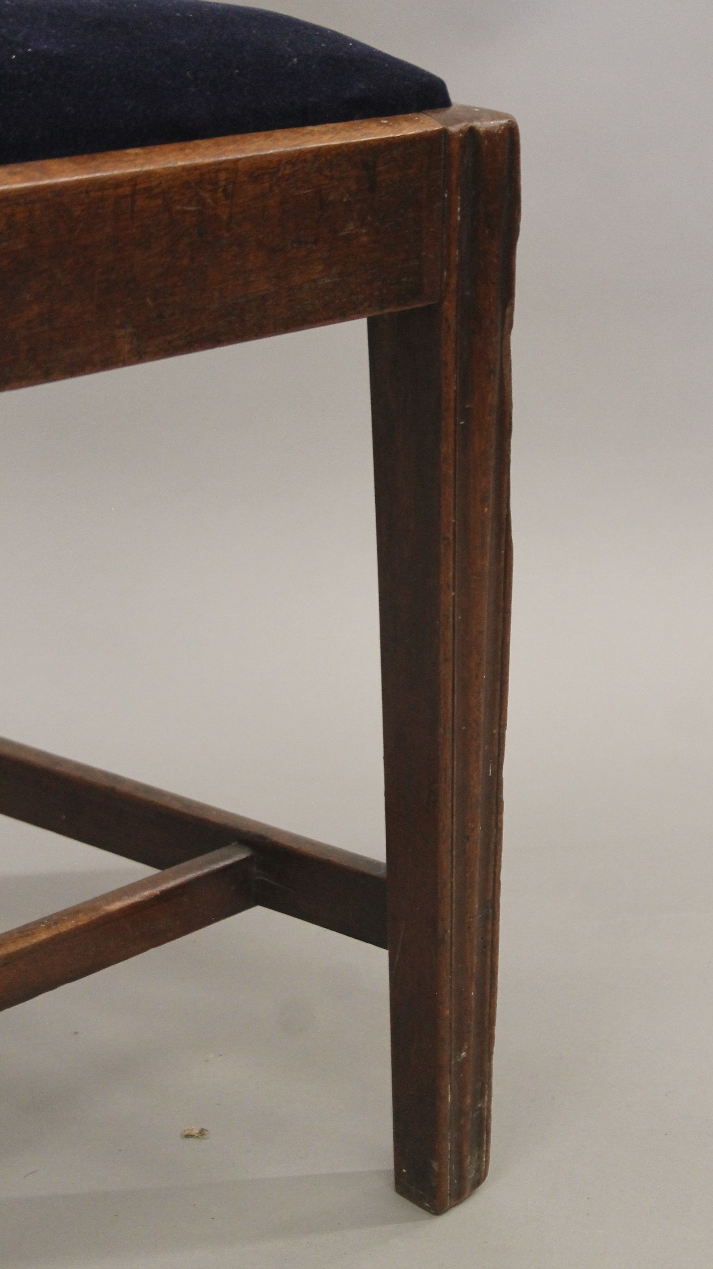 Six various 19th century mahogany dining chairs. - Image 7 of 16