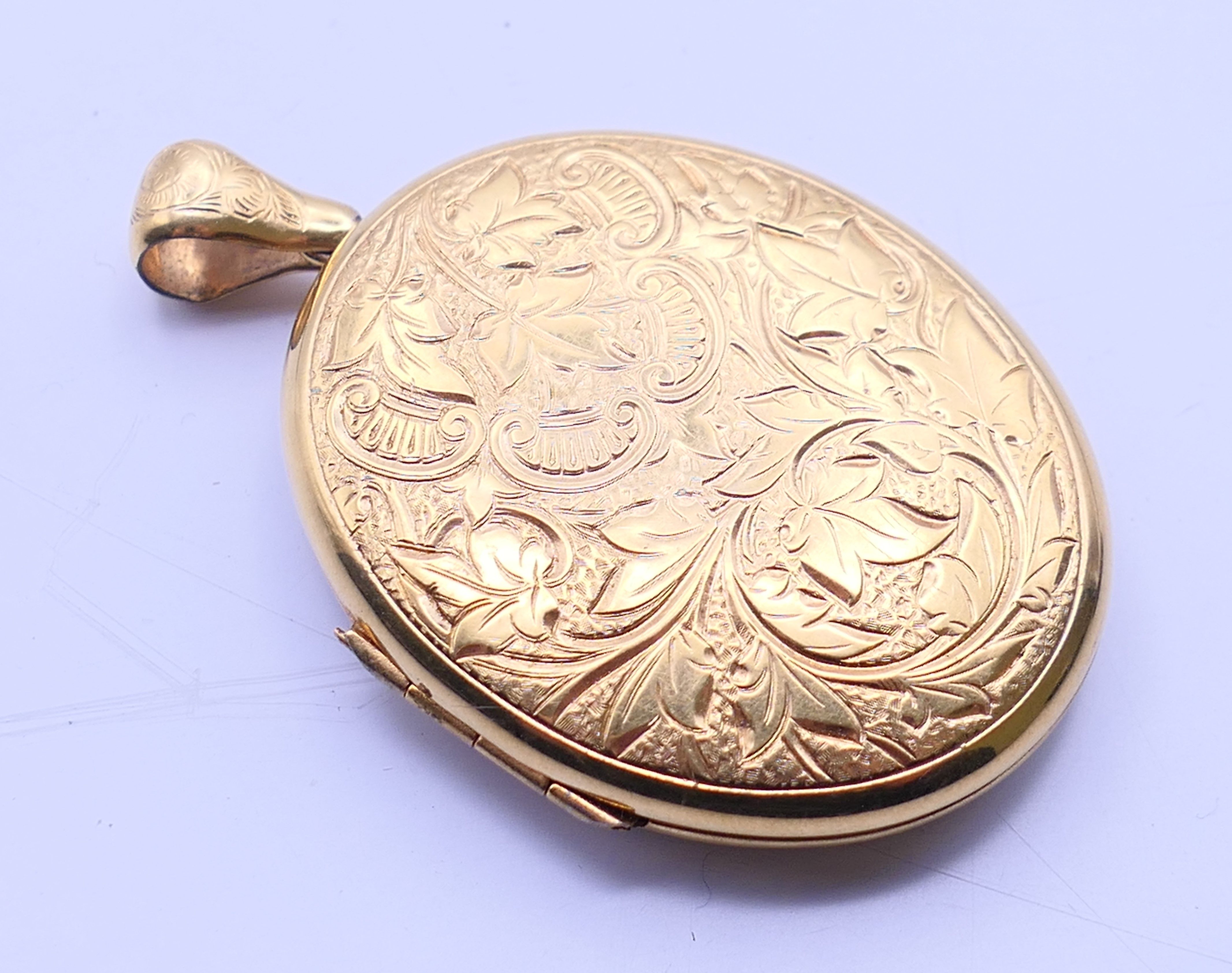 Two Victorian lockets. - Image 3 of 10