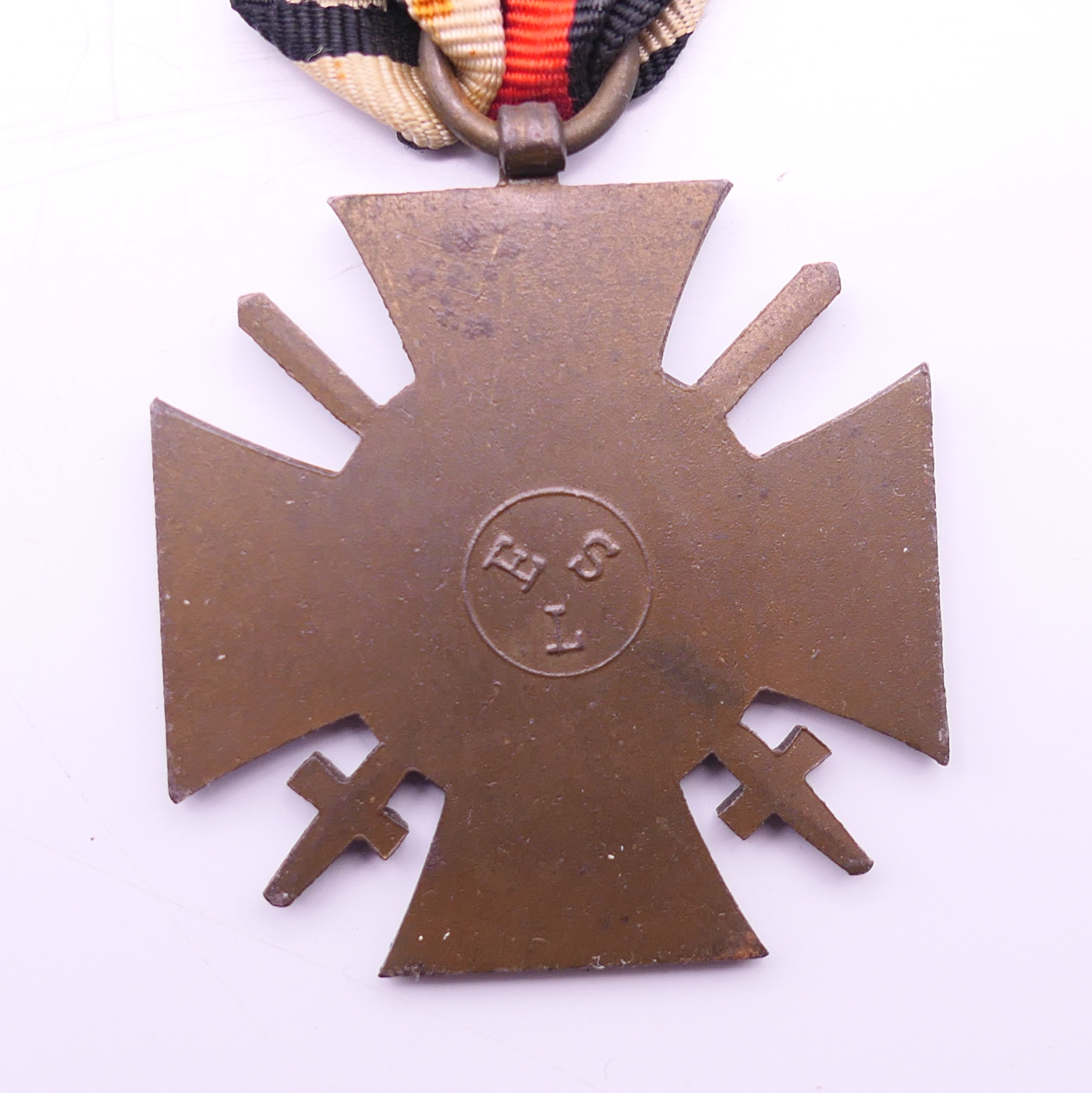 Three German medals with ribbons, to include a 1914-1918 WWI medal, - Image 7 of 10