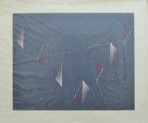 JARAY, TESS (born 1937) British (AR), Untitled, a signed limited edition abstract collage on card,