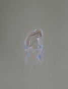 COOK, STEPHEN (20th Century) British (AR), Nude, pastel on card, signed. 65 x 50 cm.