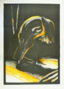DUNKLEY, SUE (born 1942) British (AR), Nude, a signed limited edition lithographic print on card,