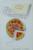 CHEESE, BERNARD (1925-2013) British (AR), a signed postcard, signed, unframed. 15 x 10 cm.
