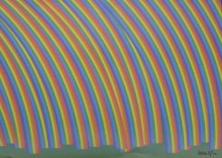 HUGHES, PATRICK (born 1939) British (AR), Rainbows, signed limited edition print for The Big Issue.