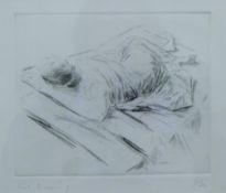 CUMING, FREDERICK RA (1930-2022) British (AR), Audrey Resting, a signed limited edition etching,