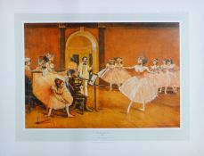 KEATING, TOM (1917-1984) British (AR), The Dancing Class, a signed limited edition print on card,