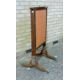 A 19th century mahogany fire screen on splay legs with three sliding panels. 54 cm wide. - Image 3 of 5