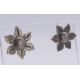 Four pairs of silver earrings. Sunflower earrings approximately 2 cm diameter. - Image 6 of 13