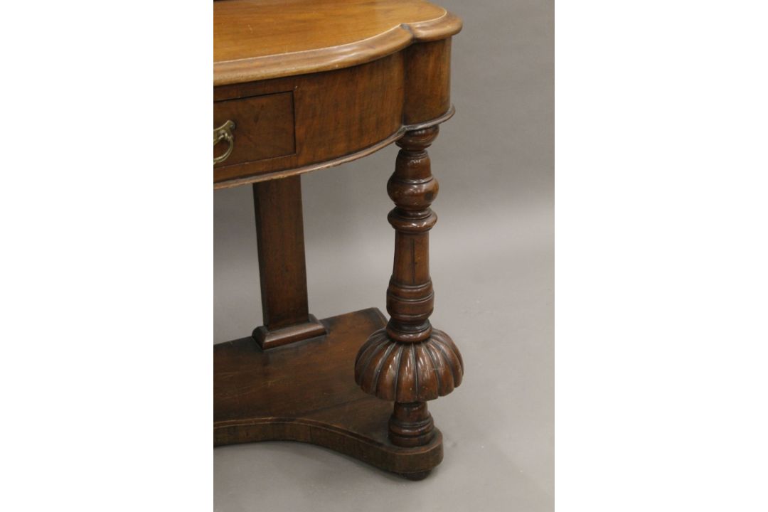 A Victorian mahogany duchess dressing table. 105 cm wide. - Image 5 of 9