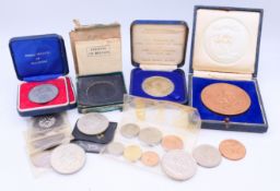 A quantity of coins,