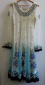An Indian ladies's beadwork kurti/kameez. Bust 24