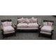 An early 20th century three-piece bergere suite. The settee 165 cm wide. - Image 4 of 12