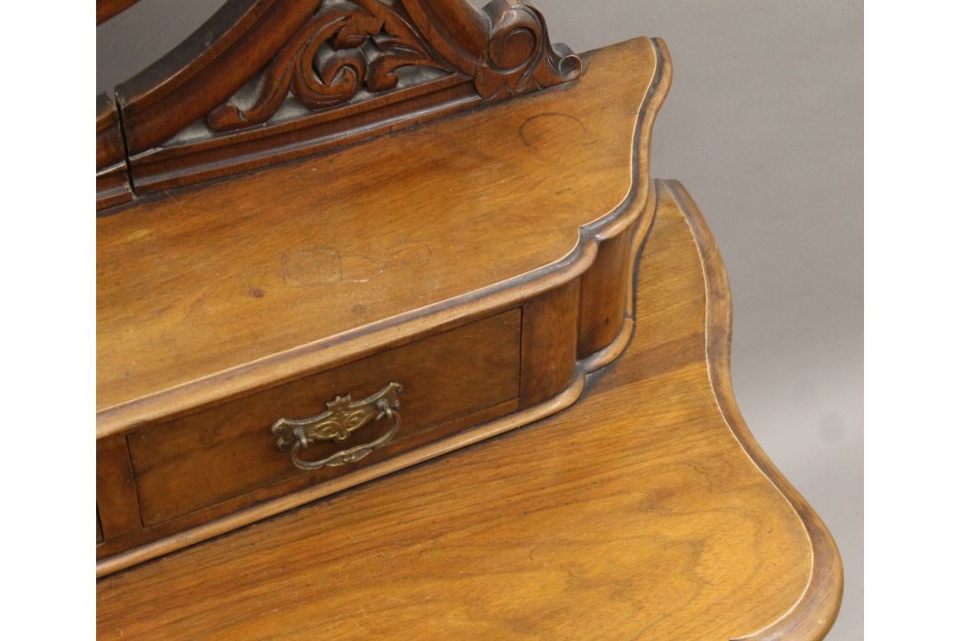 A Victorian mahogany duchess dressing table. 105 cm wide. - Image 7 of 9