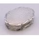 A Victorian silver vinaigrette by George Unite. 4.5 cm x 3.25 cm. - Image 4 of 4