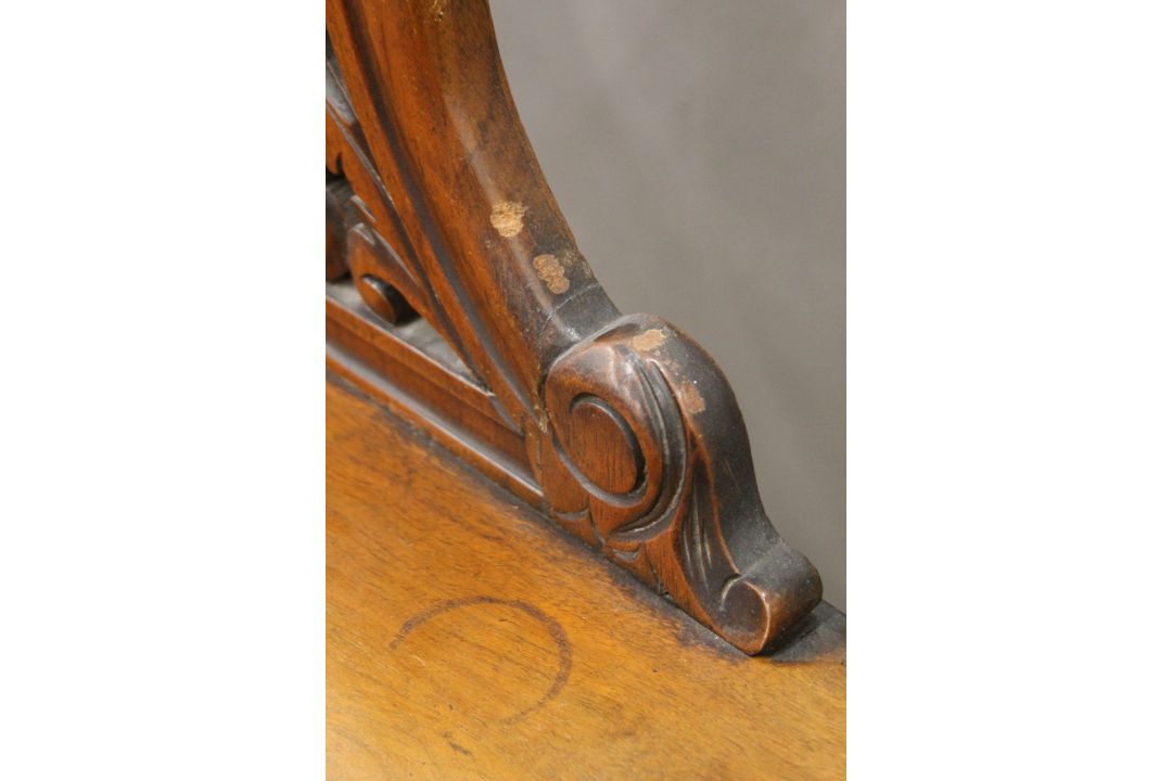 A Victorian mahogany duchess dressing table. 105 cm wide. - Image 9 of 9