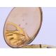 A 9 ct gold Omega open face pocket watch. 4.5 cm diameter. 63 grammes total weight. - Image 6 of 8