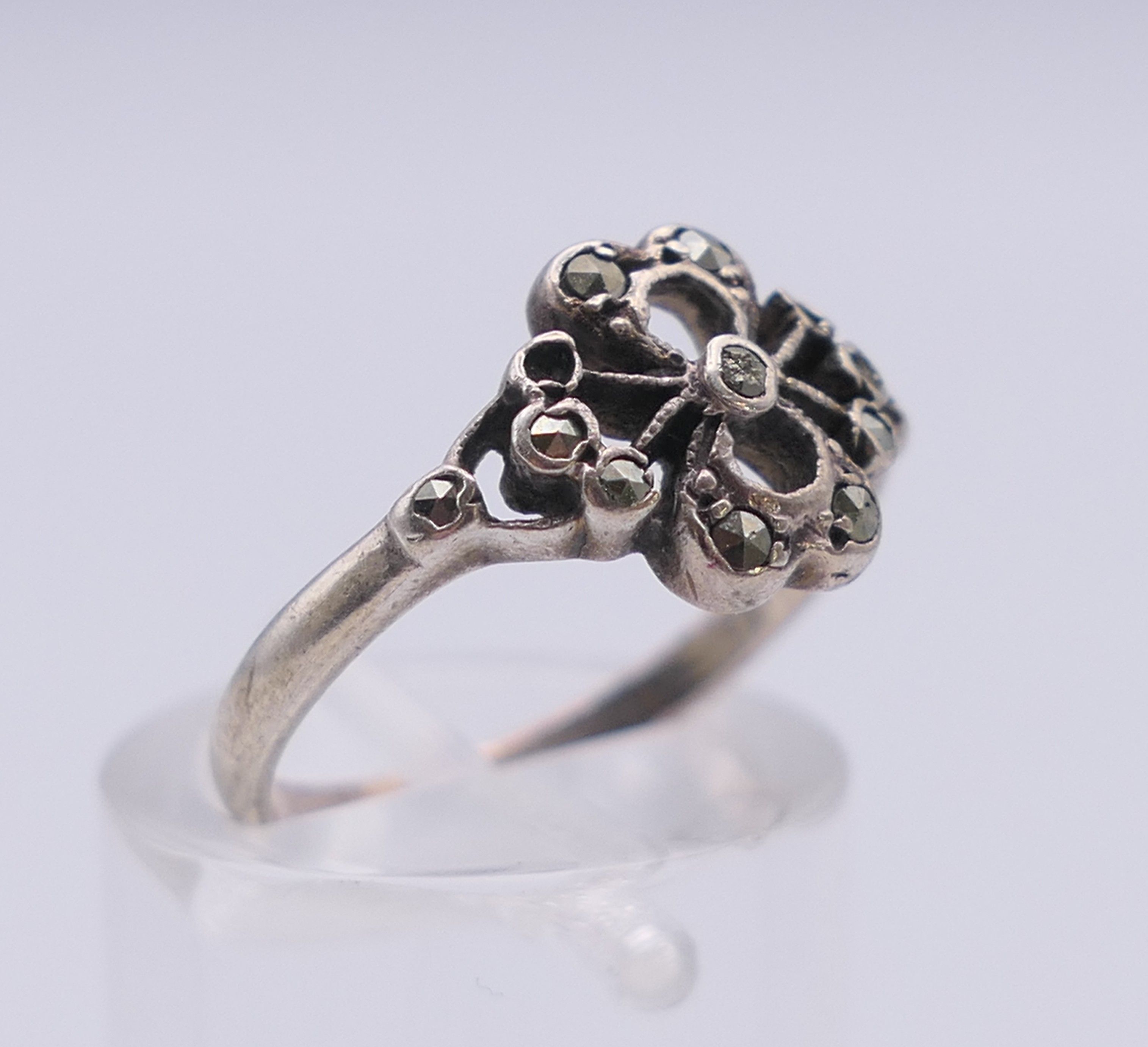 A quantity of silver jewellery to include, rings, necklaces, charms, bracelet, - Image 18 of 30